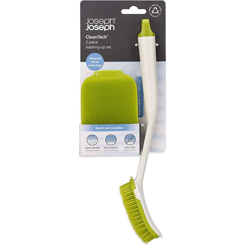 Bộ Bàn Chải Rửa Bát Đĩa Joseph Joseph CleanTech 85160 Green 11 Bộ Bàn Chải Rửa Bát Đĩa Joseph Joseph CleanTech 85160 Green