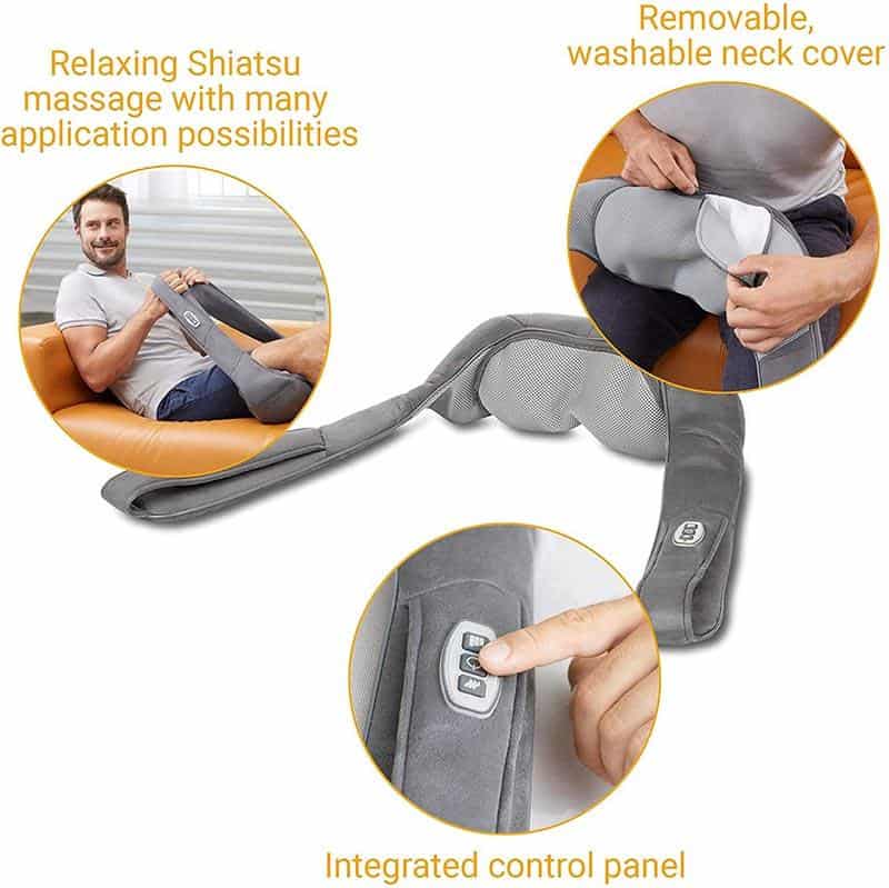 Đai Massage Cổ Medisana NM 885 Shiatsu 10 Đai Massage Cổ Medisana NM 885 Shiatsu