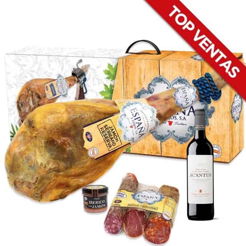 Thịt Heo Muối Jamón Serrano Reserva Tây Ban Nha 6,3 - 7 Kg