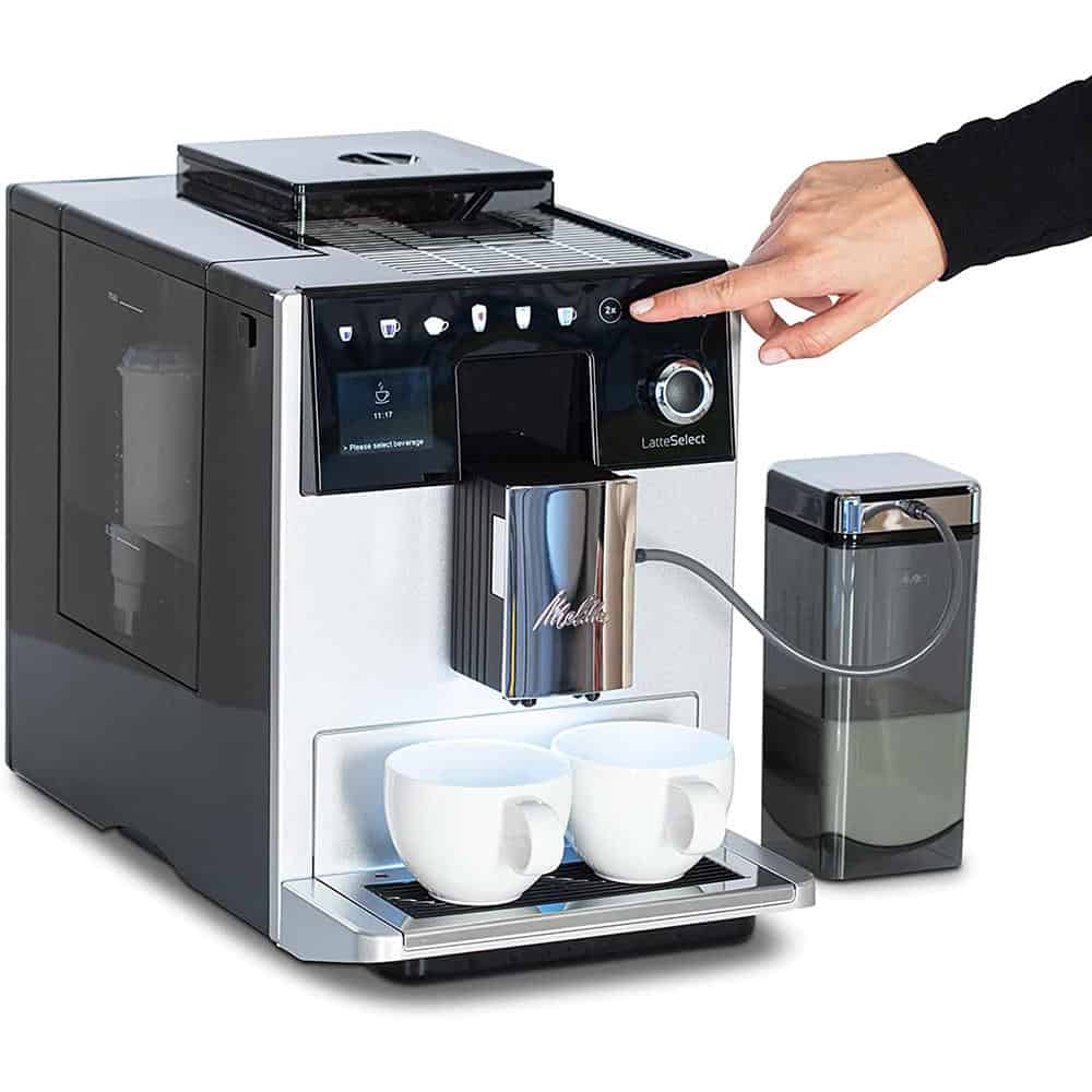 MELITTA LATTE SELECT SILVER-6 Máy Pha Cà Phê Tự Động Melitta Latte Select-Silver