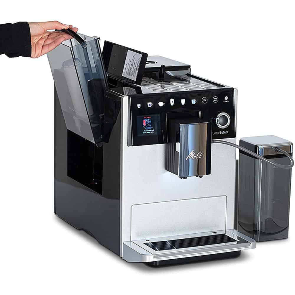 MELITTA LATTE SELECT SILVER-7 Máy Pha Cà Phê Tự Động Melitta Latte Select-Silver