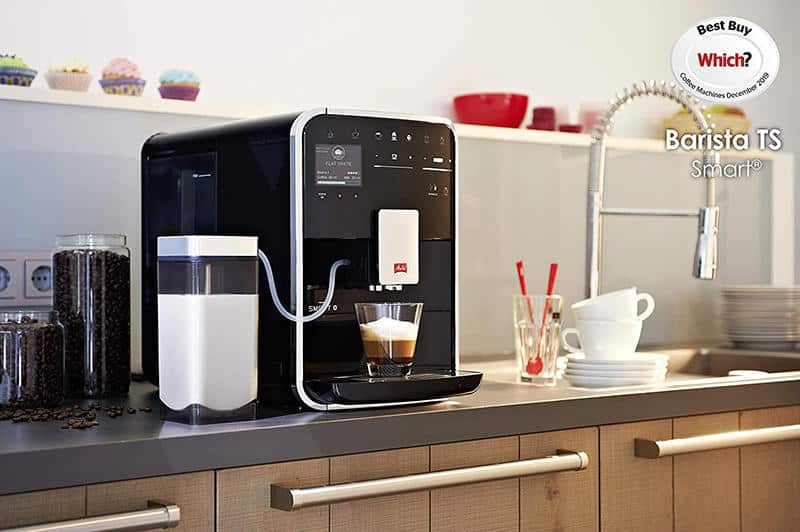 Máy pha cafe tự động Melitta Barista TS Smart-Black 4 Máy Pha Cà Phê Tự Động Melitta Barista TS Smart-Black
