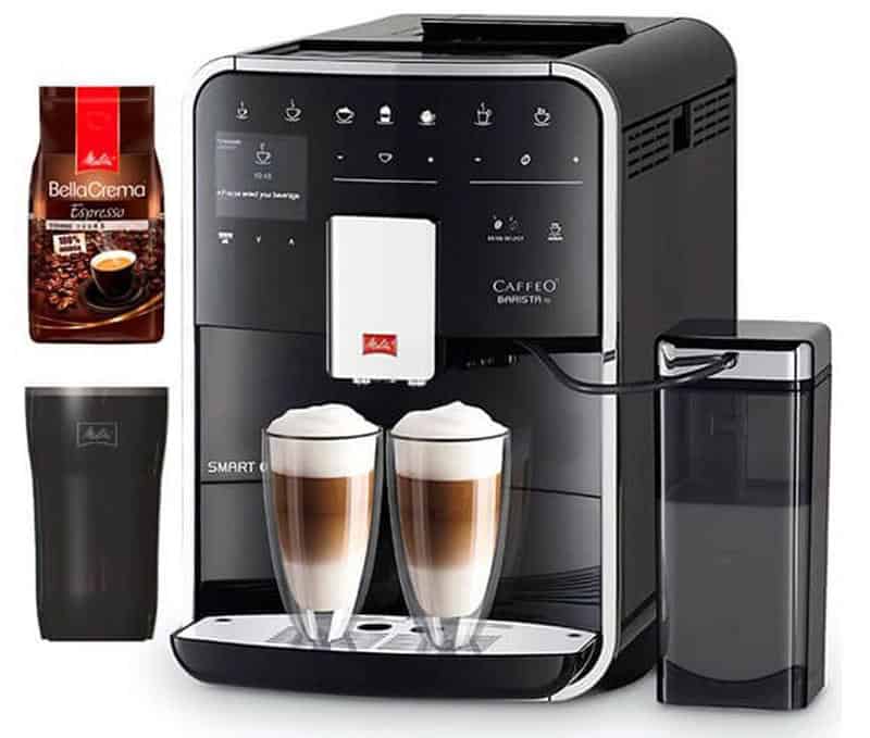 Máy pha cafe tự động Melitta Barista TS Smart-Black 5 Máy Pha Cà Phê Tự Động Melitta Barista TS Smart-Black