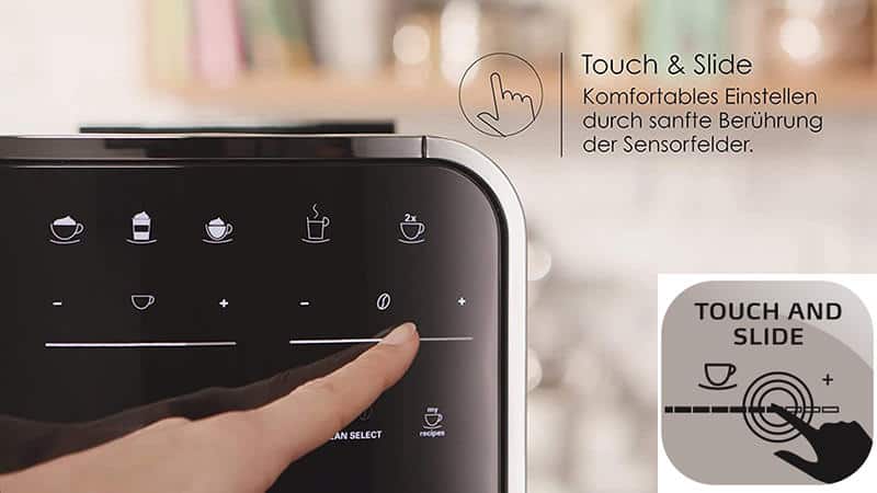 Máy pha cafe tự động Melitta Barista TS Smart-Black 9 Máy pha cà phê Melitta Barista TS Smart-Black