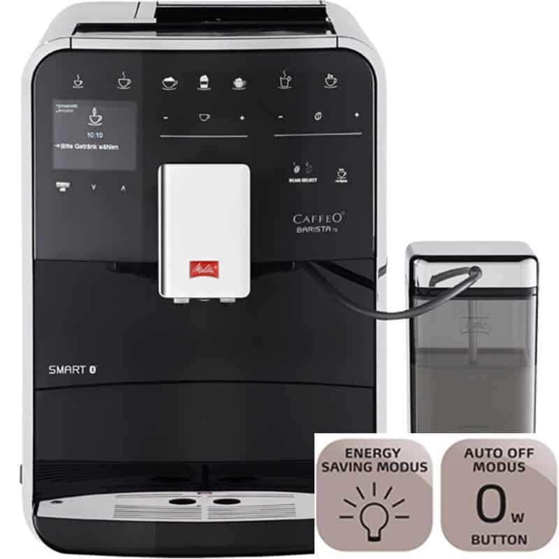 Máy pha cafe tự động Melitta Barista TS Smart-Black 18 Máy Pha Cà Phê Tự Động Melitta Barista TS Smart-Black