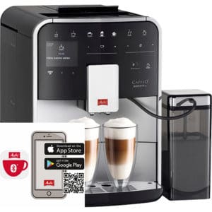Máy pha cafe tự động Melitta Barista TS Smart-Silver 2 Máy Pha Cà Phê Tự Động Melitta Barista TS Smart-Silver