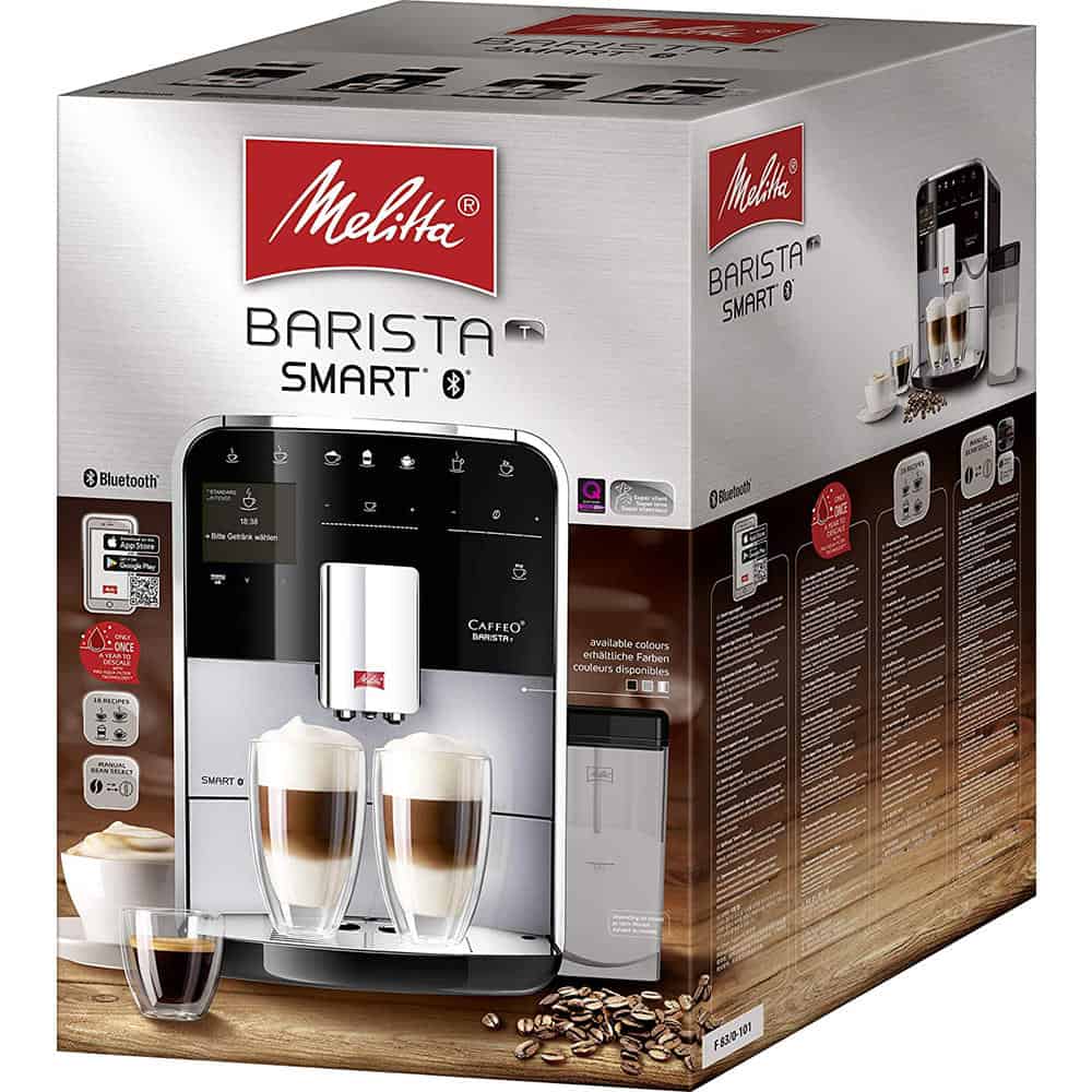 Melitta-Caffeo-Barista-T-Smart-F840-100-8 Máy Pha Cà Phê Tự Động Melitta Barista T Smart-Stainless Steel