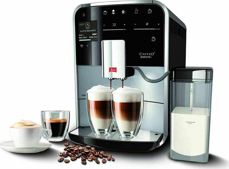 Máy pha cafe tự động Melitta Barista T Smart-Stainless Steel 9 Máy Pha Cà Phê Tự Động Melitta Barista T Smart-Stainless Steel