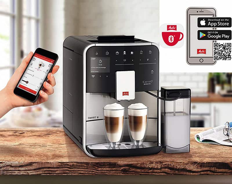 Máy pha cafe tự động Melitta Barista T Smart-Stainless Steel 11 Máy Pha Cà Phê Tự Động Melitta Barista T Smart-Stainless Steel