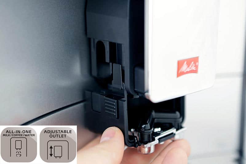 Máy pha cafe tự động Melitta Barista T Smart-Stainless Steel 18 Máy Pha Cà Phê Tự Động Melitta Barista T Smart-Stainless Steel