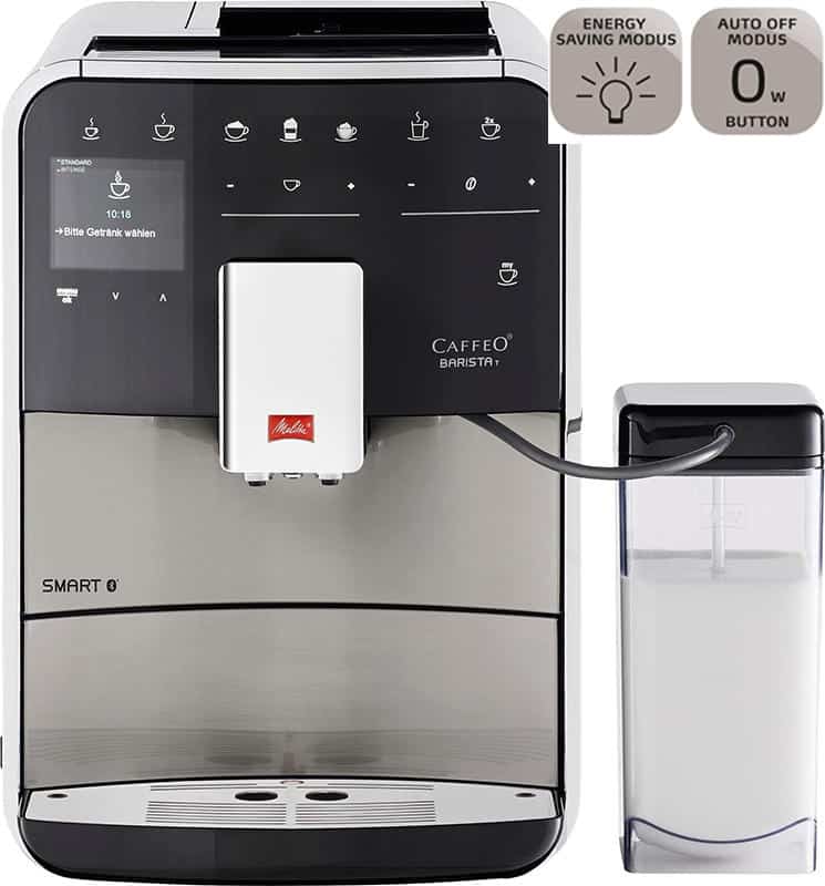 Máy pha cafe tự động Melitta Barista T Smart-Stainless Steel 22 Máy Pha Cà Phê Tự Động Melitta Barista T Smart-Stainless Steel