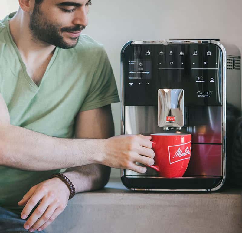 Máy pha cafe tự động Melitta Barista TS Smart-Stainless Steel 5 Máy Pha Cà Phê Tự Động Melitta Barista TS Smart-Stainless Steel