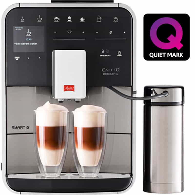 Máy pha cafe tự động Melitta Barista TS Smart-Stainless Steel 9 Máy Pha Cà Phê Tự Động Melitta Barista TS Smart-Stainless Steel