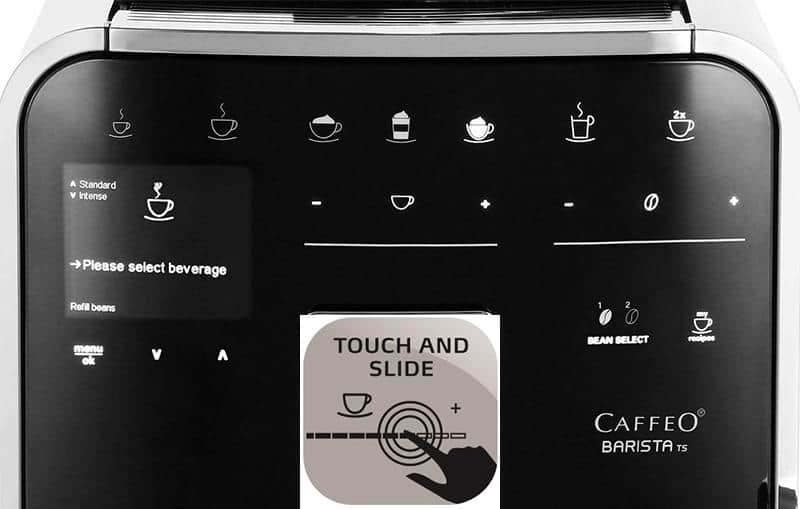 Máy pha cafe tự động Melitta Barista TS Smart-Stainless Steel 10 Máy pha cà phê Melitta Barista TS Smart-Stainless Steel