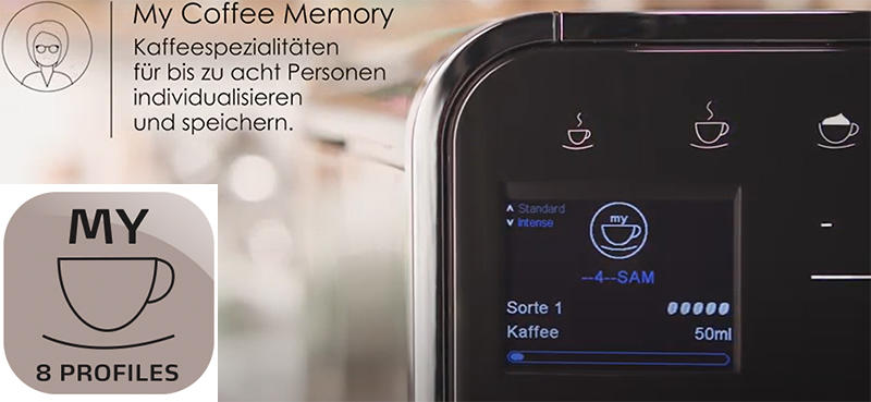Máy pha cafe tự động Melitta Barista TS Smart-Black 11 Máy pha cà phê Melitta Barista TS Smart-Black