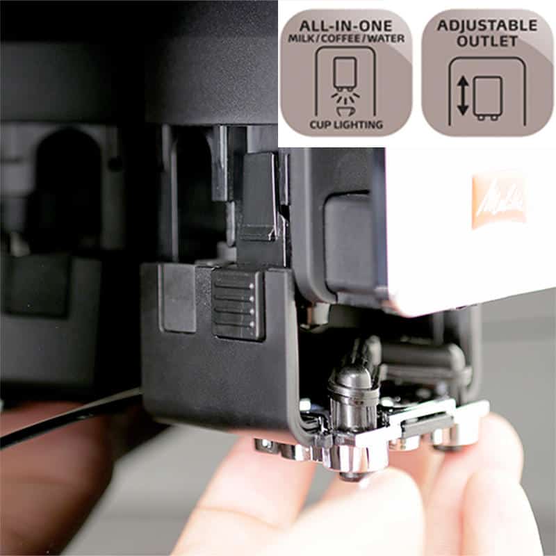 Máy pha cafe tự động Melitta Barista TS Smart-Stainless Steel 15 Máy pha cà phê Melitta Barista TS Smart-Stainless Steel