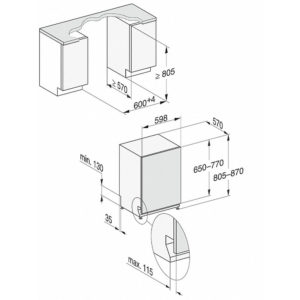 Máy Rửa Chén Miele G 7960 SCVi AutoDos 9 Máy Rửa Chén Miele G 7960 SCVi AutoDos