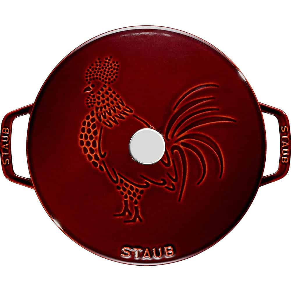 Nồi Gang Staub Cootte Francais-2 Nồi Gang Staub Cootte Francais 40501-015-0 24cm Grenadine