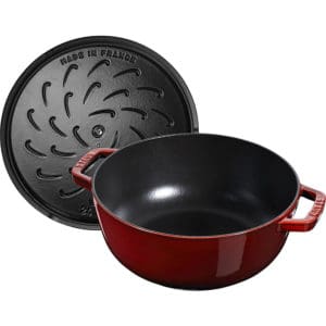 Nồi Gang Staub Cootte Francais 40501-015-0 24cm Grenadine 2 Nồi Gang Staub Cootte Francais 40501-015-0 24cm Grenadine