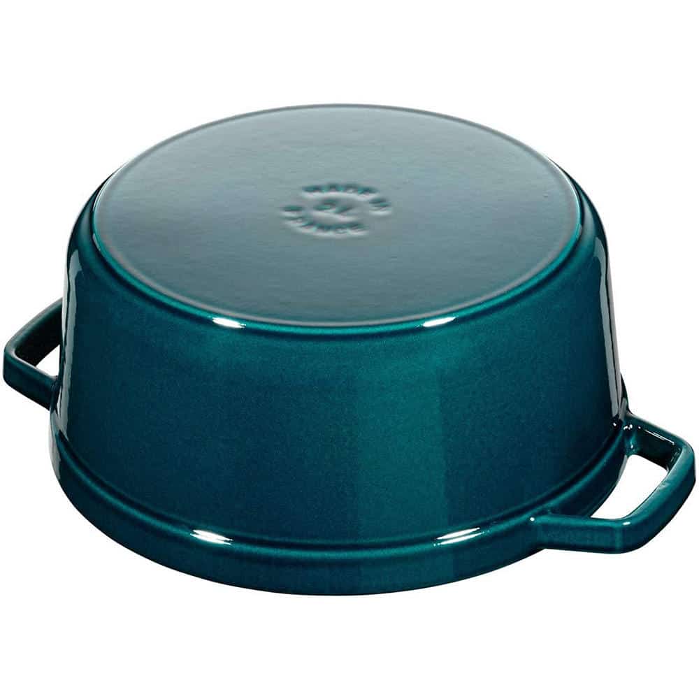 Nồi Gang Staub La Cocotte 40510-593-0 - 4 Nồi Gang Staub La Cocotte 40510-593-0 Size 20cm Màu Xanh Dương Đậm