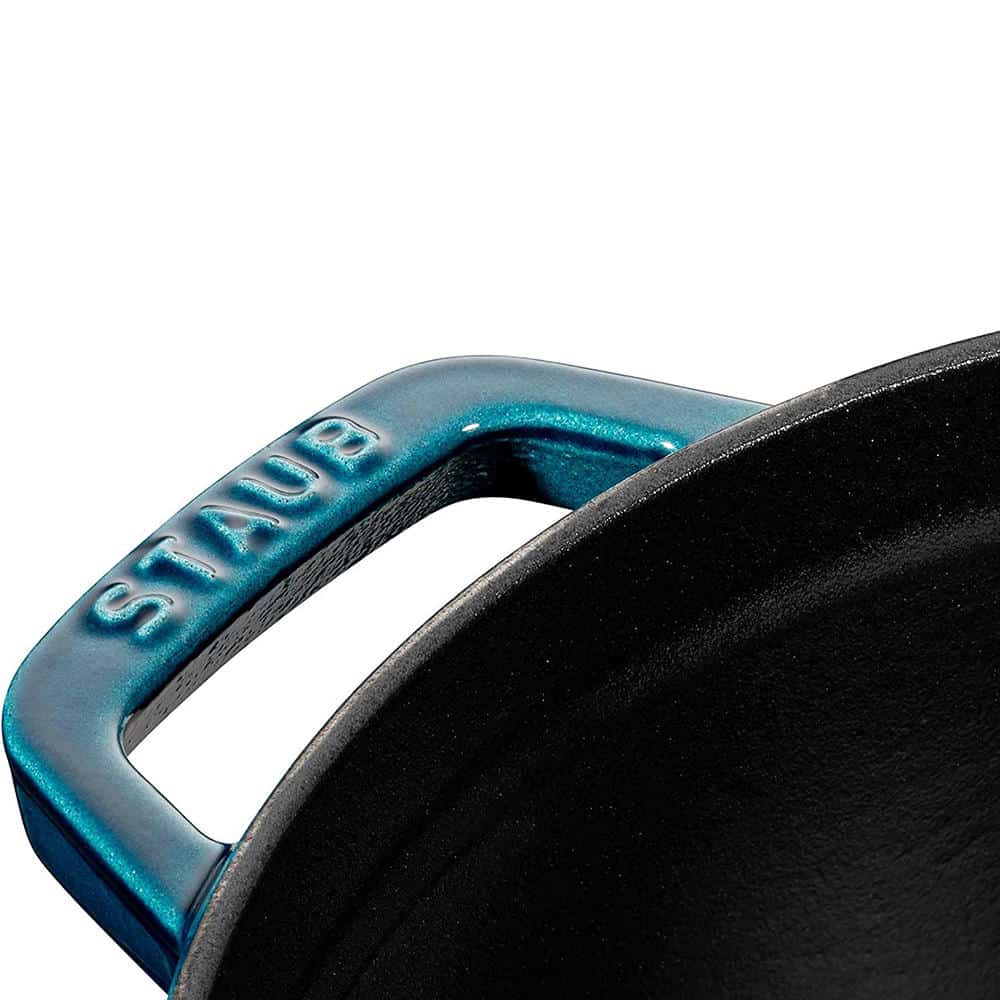 Nồi Gang Staub La Cocotte 40510-593-0 - 5 Nồi Gang Staub La Cocotte 40510-593-0 Size 20cm Màu Xanh Dương Đậm
