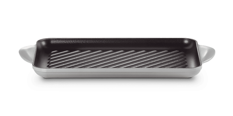 Chảo Nướng Chữ Nhật Le Creuset Grillpfanne rechteckig Trad 32×22cm Mist gray