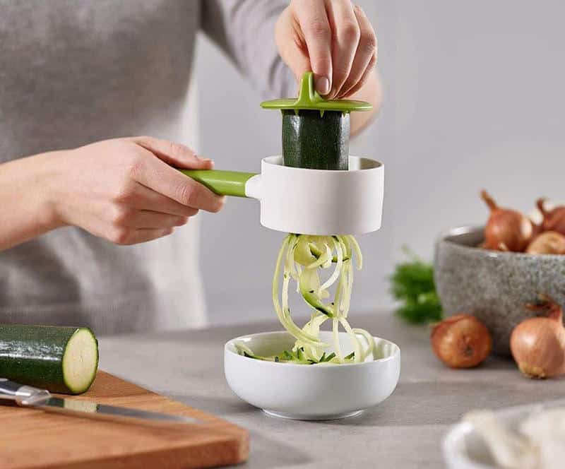 Dụng Cụ Nạo Sợi Thực Phẩm Joseph Joseph SpiroGo 20133 Green-White 8 Dụng Cụ Nạo Sợi Thực Phẩm Joseph Joseph 20133 SpiroGo Green-White - 1