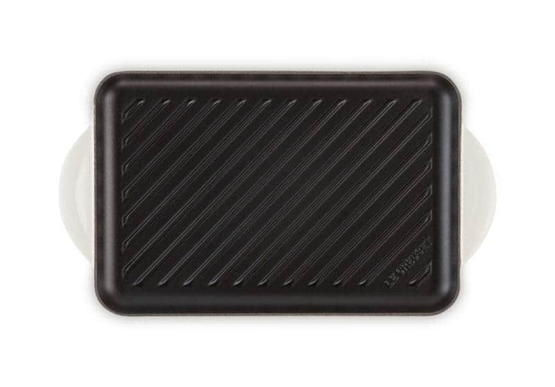 Chảo Nướng Chữ Nhật Le Creuset Grillpfanne rechteckig Trad 32×22cm Merigue - 3