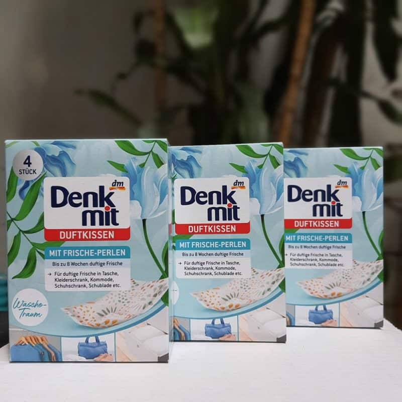 Túi Thơm Treo Tủ Denkmit Duftkisen Mit Frische-Perlen 60019122 - 4 Miếng 3 Túi Thơm Treo Tủ Denkmit Duftkisen Mit Frische-Perlen 60019122 - 4 Miếng