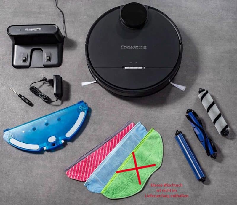 Robot Hút Bụi Lau Nhà Rowenta RR7975WH 18 Robot Hút Bụi Lau Nhà Rowenta RR7975WH