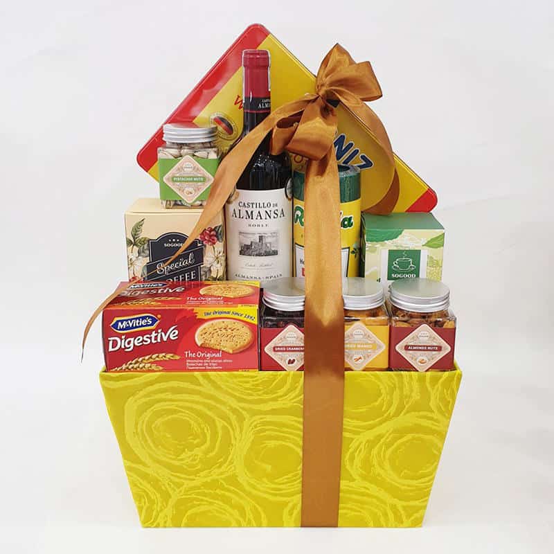 Giỏ Quà Tết Thịnh Vượng 1645 - Sắc Màu 1 Giỏ Quà Tết Thịnh Vượng 1645 - Sắc Màu