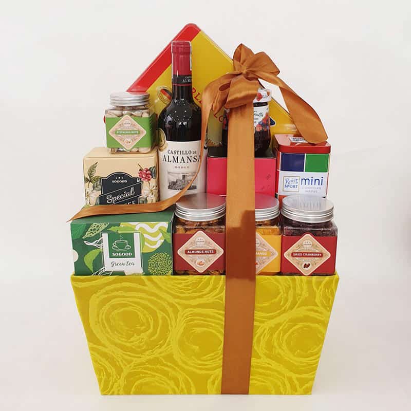 Giỏ Quà Tết Thịnh Vượng 2020 - Sắc Màu