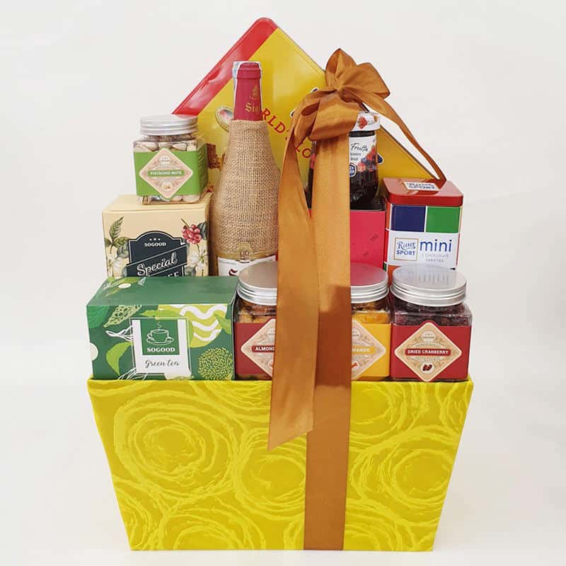 Giỏ Quà Tết Thịnh Vượng 2120 - Sắc Màu 1 Giỏ Quà Tết Thịnh Vượng 2120 - Sắc Màu