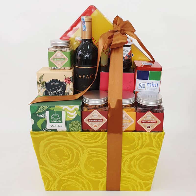 Giỏ Quà Tết Thịnh Vượng 2550 - Sắc Màu 1 Giỏ Quà Tết Thịnh Vượng 2550 - Sắc Màu