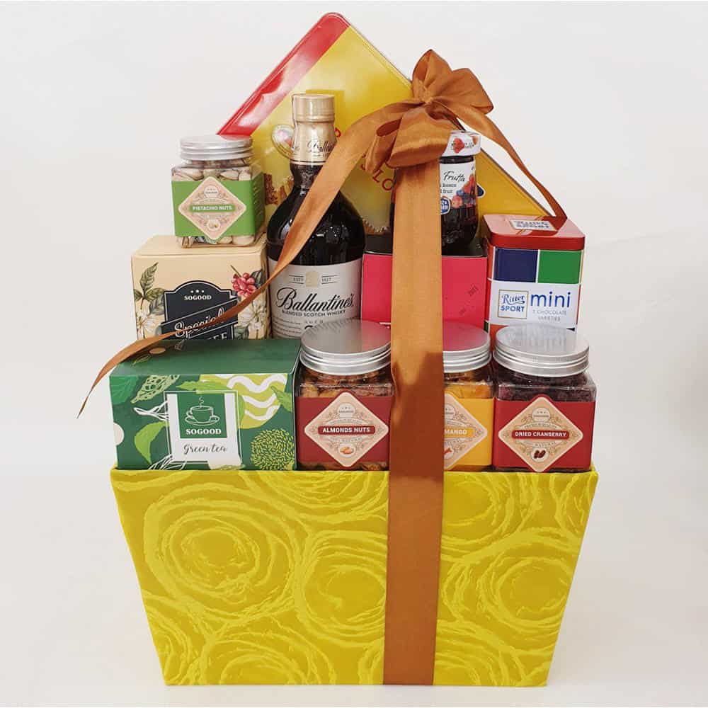 Giỏ Quà Tết Như Ý 3450 - Sắc Màu Giỏ Quà Tết Như Ý 3450 - Sắc Màu