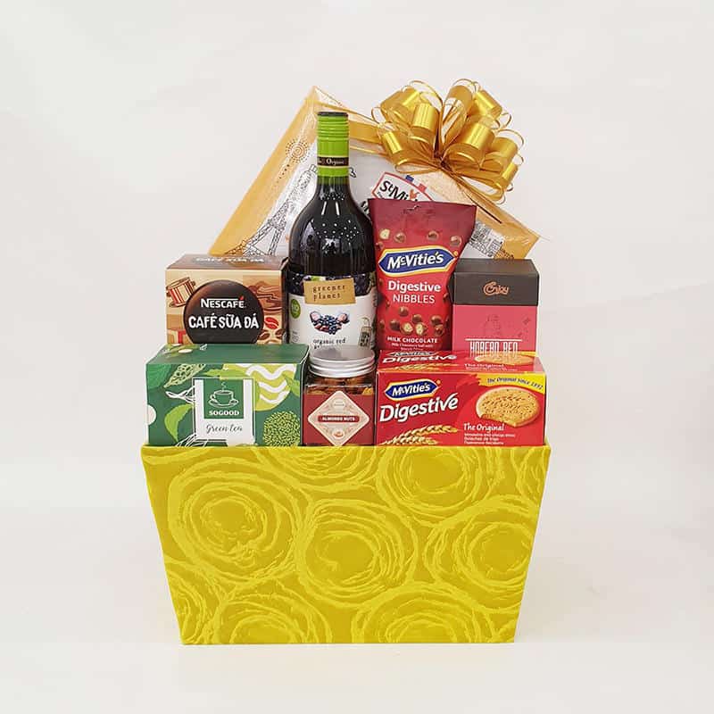 Giỏ Quà Tết An Khang 736 - Sắc Màu 1 Giỏ Quà Tết An Khang 736 - Sắc Màu