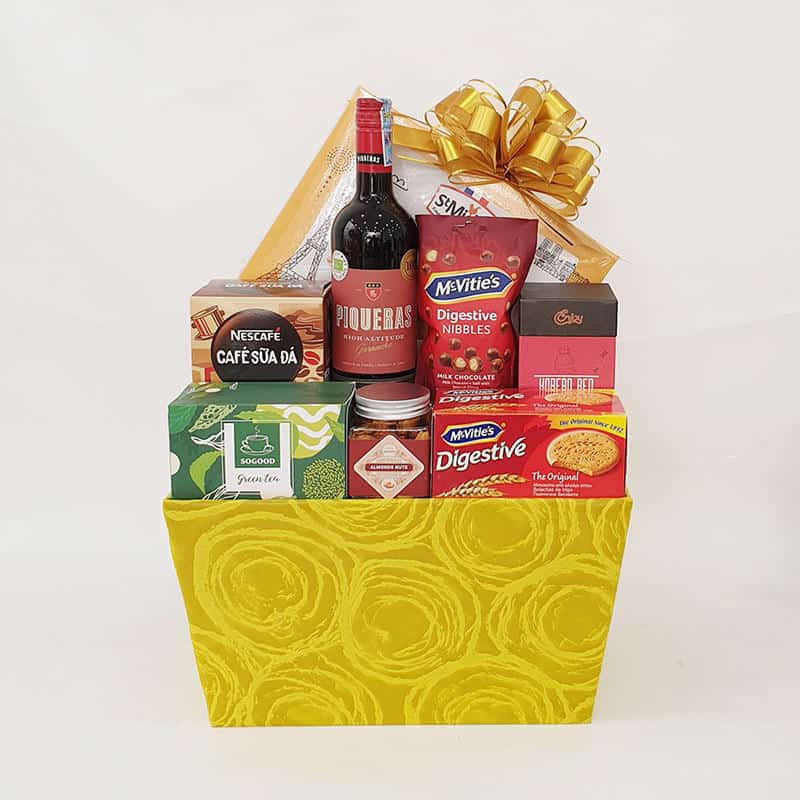 Giỏ Quà Tết An Khang 856 - Sắc Màu 1 Giỏ Quà Tết An Khang 856 - Sắc Màu