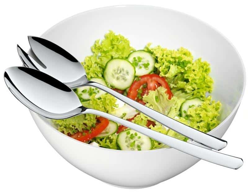 Bộ tô và thìa Salat Wmf Bistro 12.8812.9000 4 Bộ Bát Và Thìa Salat Wmf Bistro 12.8812.9000