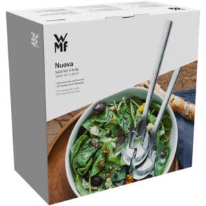 Bộ tô và thìa Salat Wmf Nuova 12.9390.9990 3 Bộ Bát Và Thìa Salat Wmf Nuova 12.9390.9990