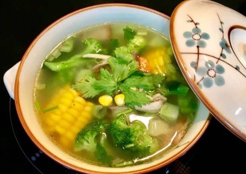 Tổng hợp những thực đơn món chay cho bạn tham khảo hàng ngày 2 Canh rau cu thap cam de thuc hien va dam bao day du chat dinh duong Gia Dụng Đức Đà Nẵng