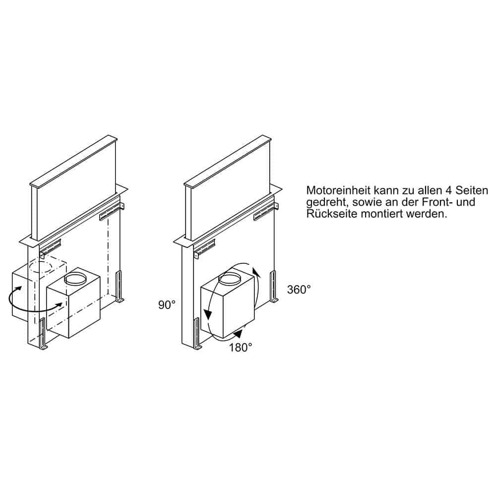 Máy Hút Mùi Bosch DDD97BM69 Serie 8 Âm Bàn Máy Hút Mùi Bosch DDD97BM69 Serie 8 Âm Bàn