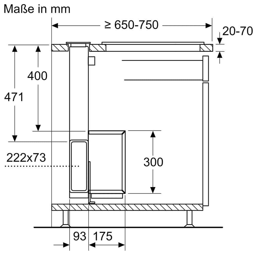 Máy Hút Mùi Bosch DDD97BM69 Serie 8 Âm Bàn Máy Hút Mùi Bosch DDD97BM69 Serie 8 Âm Bàn
