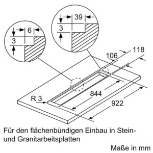 Máy Hút Mùi Bosch DDD97BM69 Serie 8 Âm Bàn 10 Máy Hút Mùi Bosch DDD97BM69 Serie 8 Âm Bàn