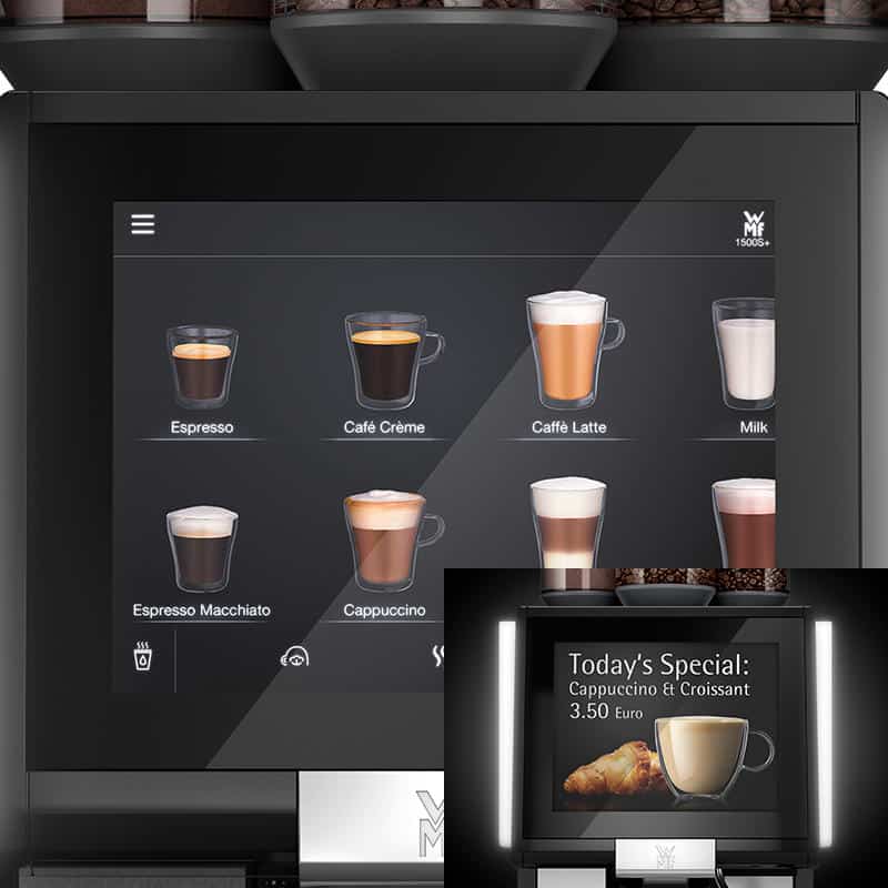 Máy pha cafe chuyên nghiệp WMF 1500 S+ 11 Máy Pha Cà Phê Chuyên Nghiệp WMF 1500 S+