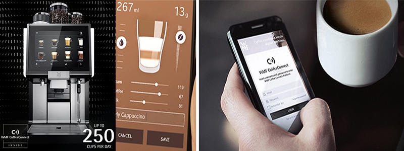 Máy pha cafe chuyên nghiệp WMF 5000 S+ 10 Máy Pha Cà Phê Chuyên Nghiệp WMF 5000 S+