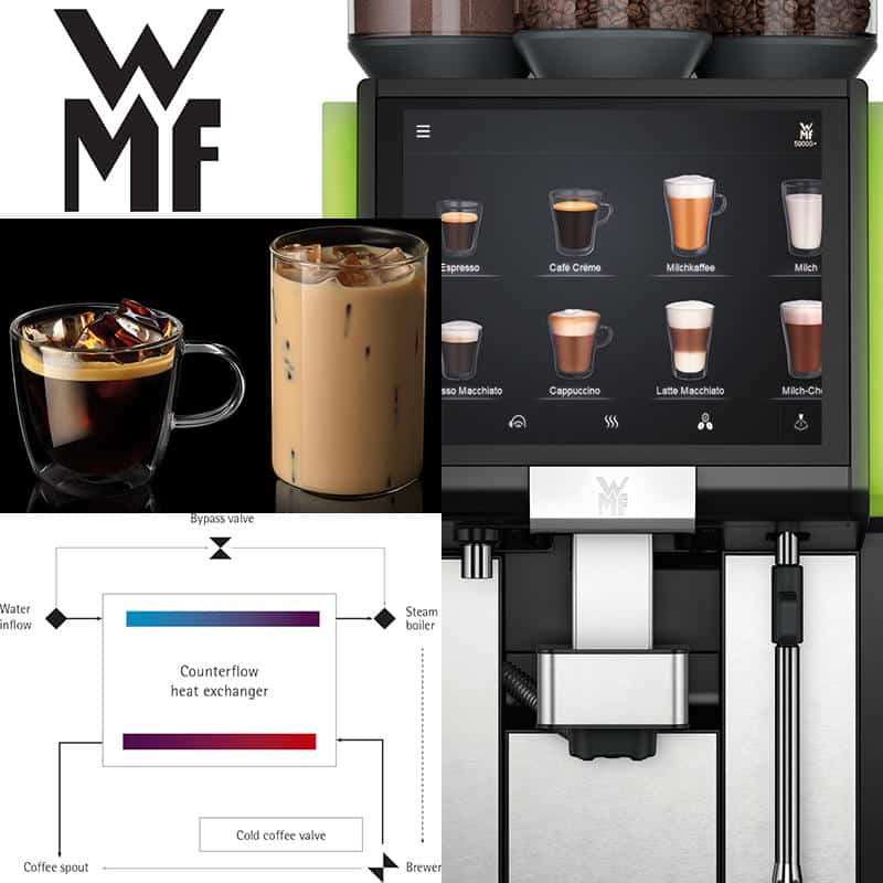 Máy pha cafe chuyên nghiệp WMF 5000 S+ 17 Máy Pha Cà Phê Chuyên Nghiệp WMF 5000 S+