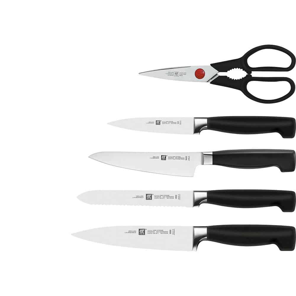 Bộ Dao Zwilling Vier Sterne 6 món 35144-600-0 Bộ Dao Zwilling Vier Sterne 6 món 35144-600-0