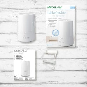 Máy Tạo Độ Ẩm Và Khuếch Tán Tinh Dầu Medisana AH 661