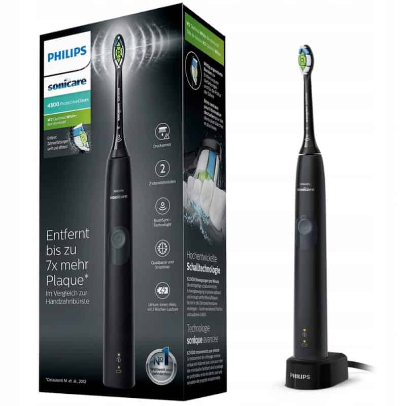 Bàn Chải Điện Philips Sonicare HX6800/44 – Màu Đen