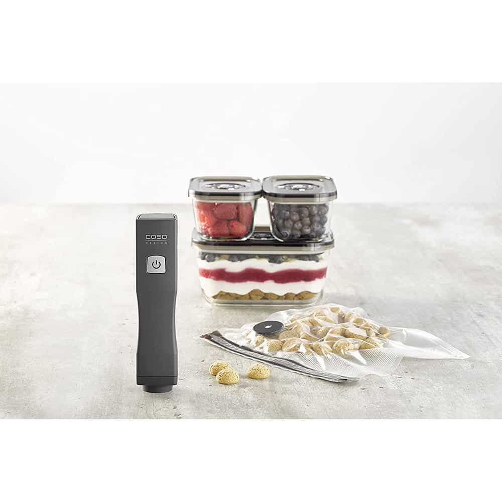 Bộ Hộp Đựng Thực Phẩm Và Máy Hút Chân Không Caso 1169 Bộ Hộp Đựng Thực Phẩm Và Máy Hút Chân Không Caso 1169